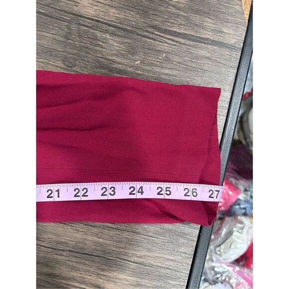 IRO Long Sleeve V-neck Overall Deep Red Jumpsuit size EU 34 Small Contemporary - Picture 14 of 14